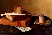 William Michael Harnett Bankers Table Spain oil painting reproduction